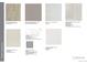 Detailed material selections for kitchen, bathrooms, and flooring at 1658 Fox Trotter Pt, Castle Rock, CO 80104