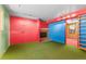 Finished basement with fireplace and various colors at 746 Bow Mountain Rd, Boulder, CO 80304