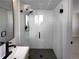 Modern bathroom with frameless glass shower at 762 S Simms St, Lakewood, CO 80228