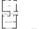 Lower floor plan with primary bedroom, bathroom and utility room at 762 S Simms St, Lakewood, CO 80228