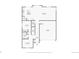 First floor layout featuring living room, kitchen, bedroom, and garage at 3292 N Highlands Creek Pkwy, Aurora, CO 80019