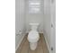 Small bathroom with toilet and tile flooring at 22975 E Ontario Dr # 101, Aurora, CO 80016