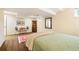 Basement bedroom with carpet and sitting area at 4505 S Yosemite S St # 371, Denver, CO 80237