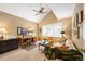 Home office with a desk, seating area, and large windows at 4505 S Yosemite S St # 371, Denver, CO 80237