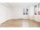 Spacious bedroom with double closets and hardwood floors at 1133 Race St # 1B, Denver, CO 80206