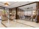 Lobby with seating area and view into a common room at 1133 Race St # 1B, Denver, CO 80206