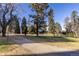 Park pathway lined with tall trees, creating a serene atmosphere at 1133 Race St # 1B, Denver, CO 80206