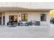 Private patio with seating area and exterior access at 1133 Race St # 1B, Denver, CO 80206