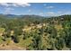 Mountaintop lot with views of surrounding landscape at 7142 Lynx Lair Rd, Evergreen, CO 80439