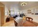Bright dining area with hardwood floors and city view at 1020 15Th St # 9E, Denver, CO 80202