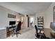 Home office featuring two workstations and ample space at 1020 15Th St # 9E, Denver, CO 80202