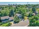 Aerial view of property and surrounding neighborhood at 6034 S Niagara Ct, Centennial, CO 80111