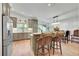 Modern kitchen with stainless steel appliances and light-colored cabinetry at 6034 S Niagara Ct, Centennial, CO 80111