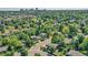 An aerial view showing a home's location within a residential neighborhood at 6034 S Niagara Ct, Centennial, CO 80111
