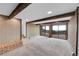 Walkout basement with sliding doors and mountain view at 21849 Cabrini Blvd, Golden, CO 80401