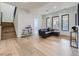 Finished basement with a sitting area and game table at 314 Castlemaine Ct, Castle Rock, CO 80104