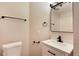 Clean bathroom with vanity, toilet and updated fixtures at 3575 28Th St # 102, Boulder, CO 80301