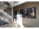 Exterior view of condo building entrance with stairs and landscaping at 3575 28Th St # 102, Boulder, CO 80301