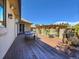 Outdoor patio with table tennis and pergola at 9022 Jason Ct, Boulder, CO 80303
