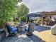Relaxing fire pit with seating and patio furniture at 9022 Jason Ct, Boulder, CO 80303
