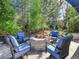 Cozy fire pit area with comfortable seating at 9022 Jason Ct, Boulder, CO 80303