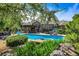 Inviting pool and patio area, perfect for relaxation and entertaining at 9022 Jason Ct, Boulder, CO 80303