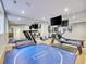 Well-equipped home gym featuring various workout machines at 9022 Jason Ct, Boulder, CO 80303
