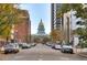 Residential street with a view of the Colorado State Capitol building at 1827 N Grant St # 1000, Denver, CO 80203