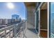 Relaxing balcony with picturesque city views at 1700 Bassett St # 1321, Denver, CO 80202