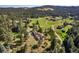 Aerial view of house and surrounding landscape at 22759 Mountain Spirit Way, Indian Hills, CO 80454