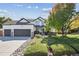 Two-story house with a two-car garage and landscaped yard at 8382 W Nichols Ave, Littleton, CO 80128