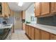 Modern kitchen with stainless steel appliances and white countertops at 3100 E Cherry Creek South Dr # 303, Denver, CO 80209