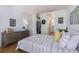 Comfortable bedroom with built-in dresser and closet at 3100 E Cherry Creek South Dr # 303, Denver, CO 80209