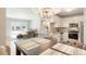 Modern kitchen with stainless steel appliances and granite countertops at 15700 E Jamison Dr # 8-103, Englewood, CO 80112