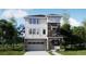 Two-story home with stone accents and a two-car garage at 6736 E 149Th Dr, Thornton, CO 80602