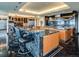 Gourmet kitchen with expansive island and granite countertops at 24503 Chris Dr, Evergreen, CO 80439