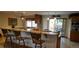 Kitchen with granite countertops and a breakfast bar at 8120 S Jay Dr, Littleton, CO 80128