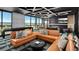 Community game room with seating, fireplace, and games at 4769 Weitbrec Ln, Castle Rock, CO 80104