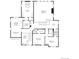 Upstairs floor plan, featuring three bedrooms and two bathrooms, plus a loft area at 4769 Weitbrec Ln, Castle Rock, CO 80104