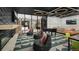 Community game room with fireplace, foosball table and seating at 4769 Weitbrec Ln, Castle Rock, CO 80104