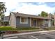 Exterior view of the building and landscaping at 3462 S Eagle St # 201, Aurora, CO 80014