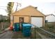 Detached garage with single door and side window at 7261 Magnolia St, Commerce City, CO 80022