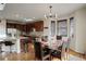 Kitchen with stainless steel appliances and a breakfast nook at 16730 Race Ct, Thornton, CO 80602