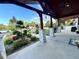 Front porch with stone pillars and charming landscaping at 815 S Field St, Lakewood, CO 80226