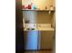 Small laundry area with washer and dryer hookups at 13261 E Asbury Dr # 202, Aurora, CO 80014
