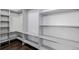 Large pantry with ample shelving for storage at 115 Johnson St, Frederick, CO 80530