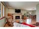 Bright dining area with hardwood floors and access to the backyard at 9350 Grandview Ave, Arvada, CO 80002