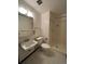 Clean bathroom with shower and updated fixtures at 1754 S Troy St, Aurora, CO 80012