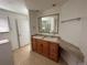 Main bathroom with a double vanity and tile flooring at 3138 S Joplin Ct, Aurora, CO 80013