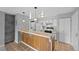 Kitchen with wood counter and appliances at 4899 S Dudley St # 7H, Littleton, CO 80123